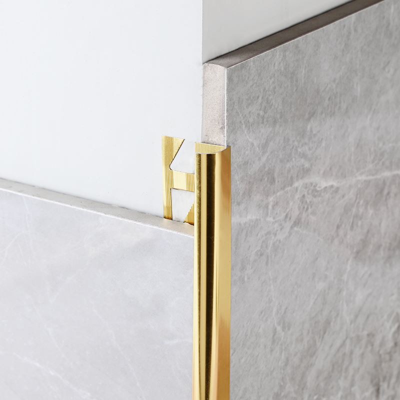 3 tile metal edge trim